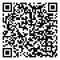 Ein schwarz-weißer QR-Code auf weißem Hintergrund.