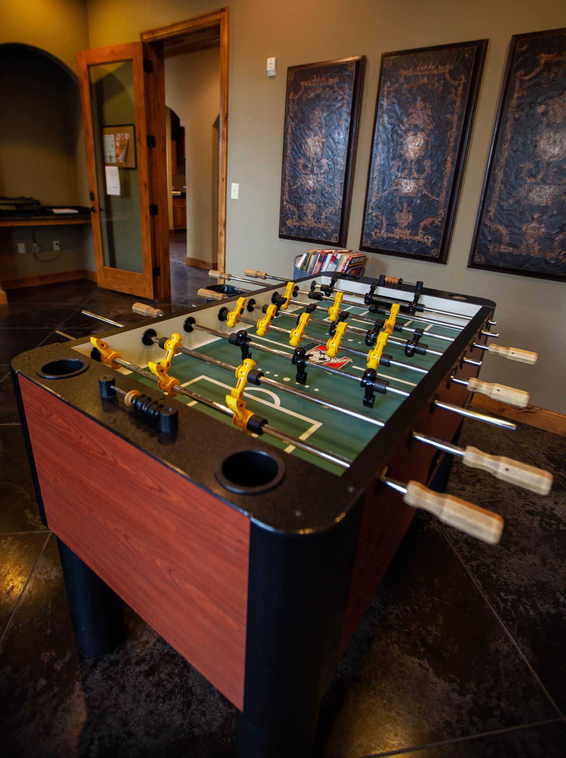marquis on memorial foosball