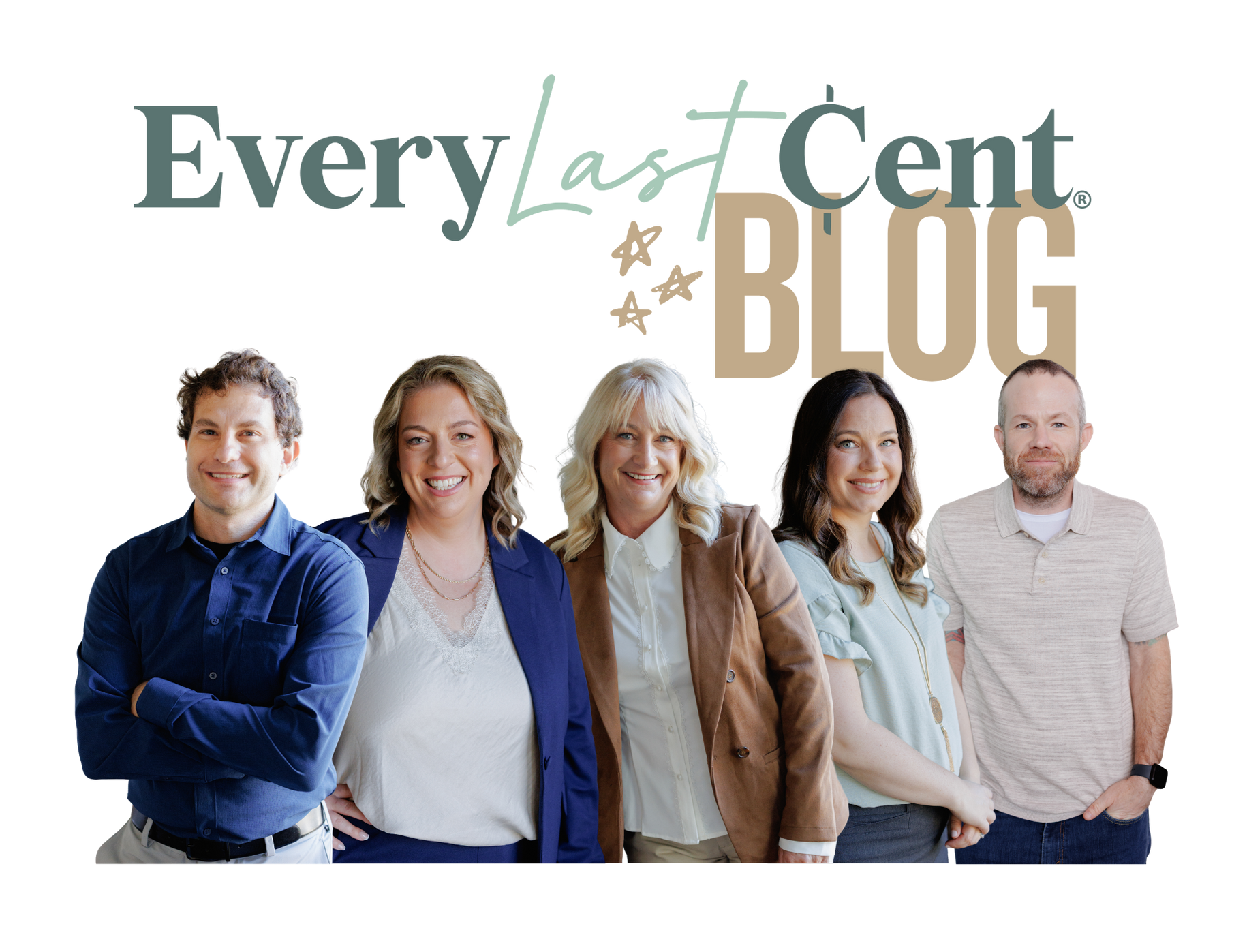 EveryLastCent blog logo with five smiling people standing in front of the text