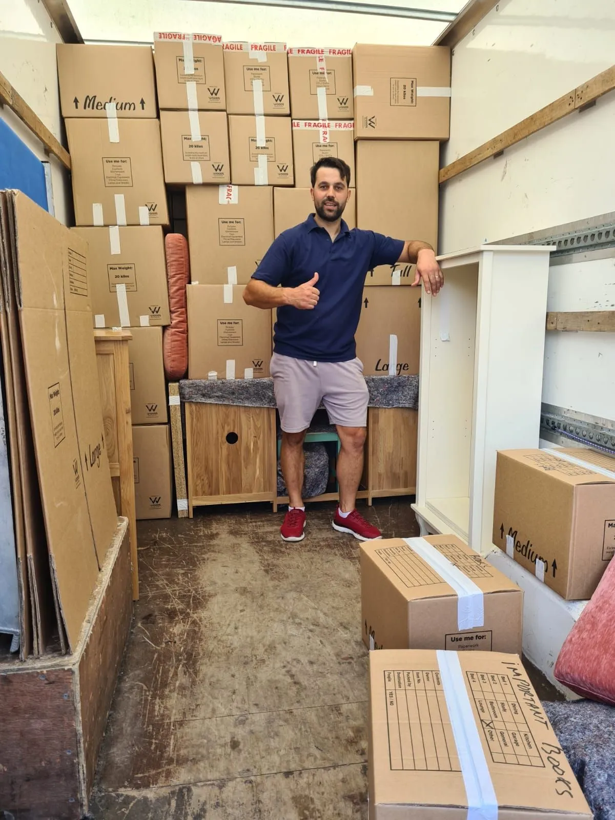 cost of removals UK