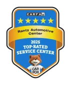 Carfax 2025 Top-Rated Service Center | Rantz Automotive Center