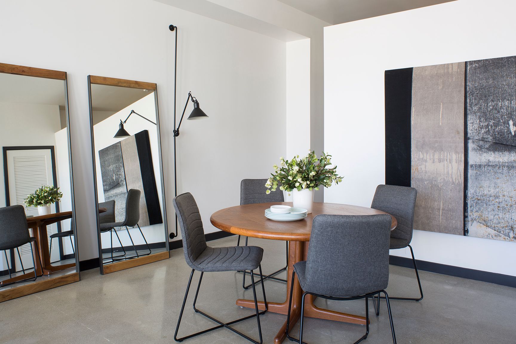 Internal photo of dining room