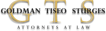 Goldman Tiseo Sturges law firm logo, with