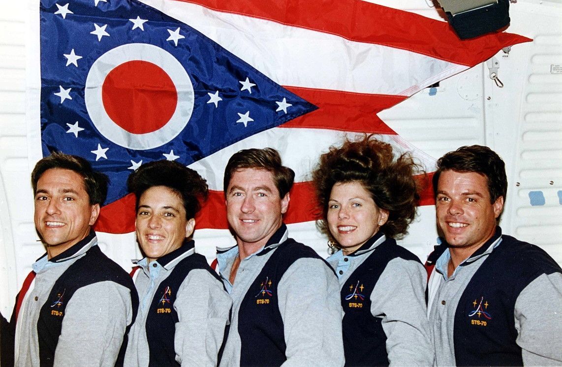 The crew of STS-70.