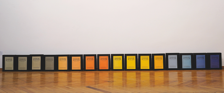 16-teilige Reihe Magische Blätter – Historische Recherche zur Künstlervereinigung Jacob-Böhme-Bund (2020–2024)