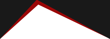 White triangular shape with a red outline on a black background