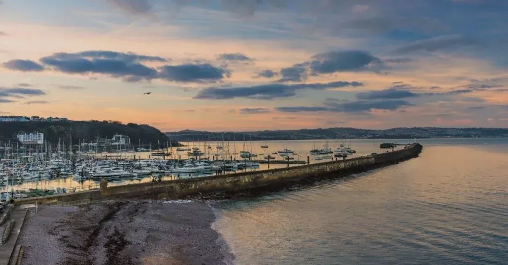 Brixham Breakwater.