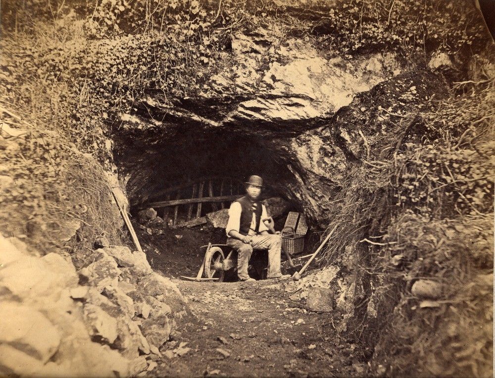 Kents Cavern in Cockington, Torquay.