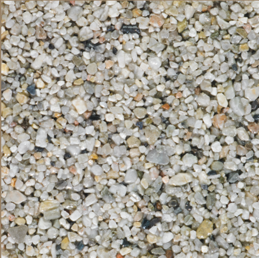 Morning mist blend, colour for resin driveways, footpaths, and patios.