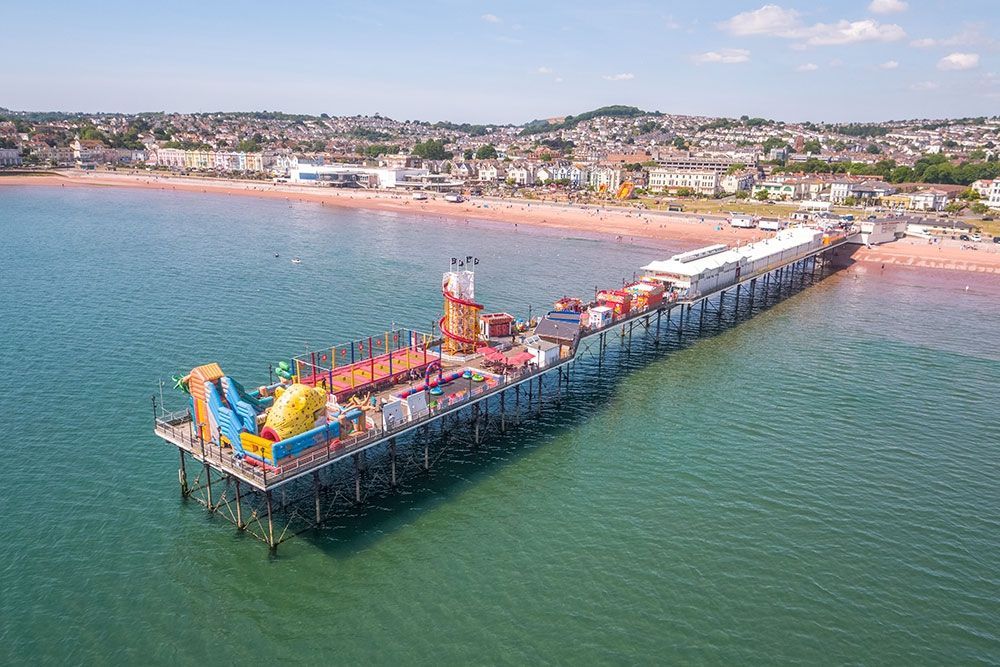 Long pier in Paignton.