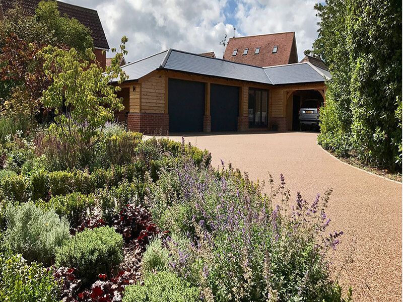 Resin bound driveway in Torquay.