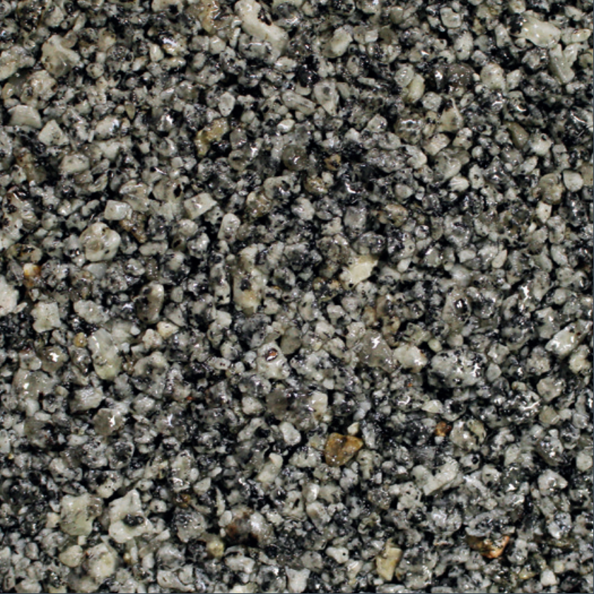 Steel blue blend, colour for resin driveways, footpaths, and patios.