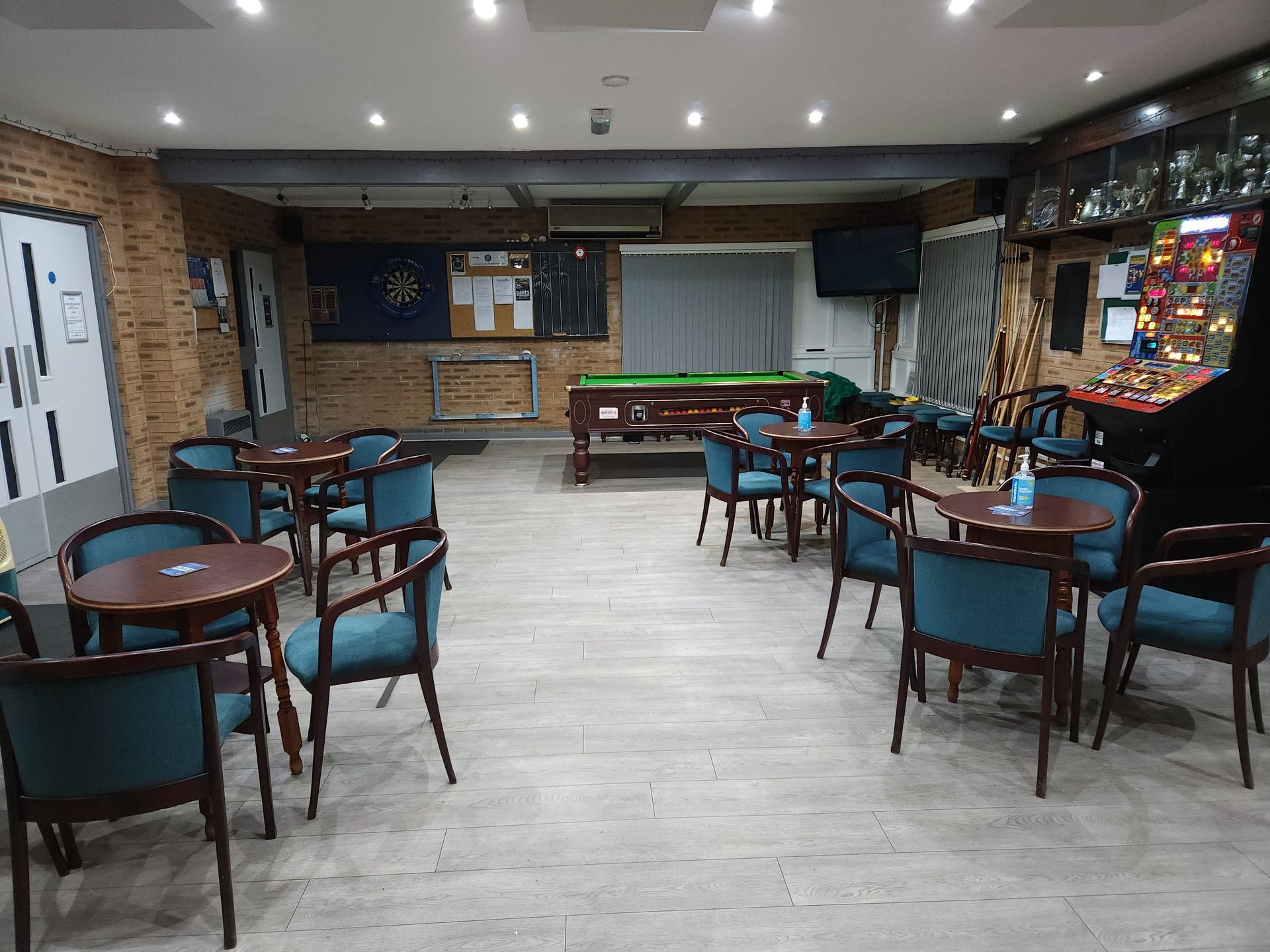 Pool Table in Bar Bar