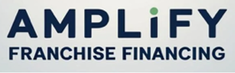 AMPLY Franchise Financing logo in navy and green text on a light background