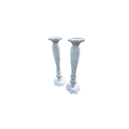 vintage candlesticks restored