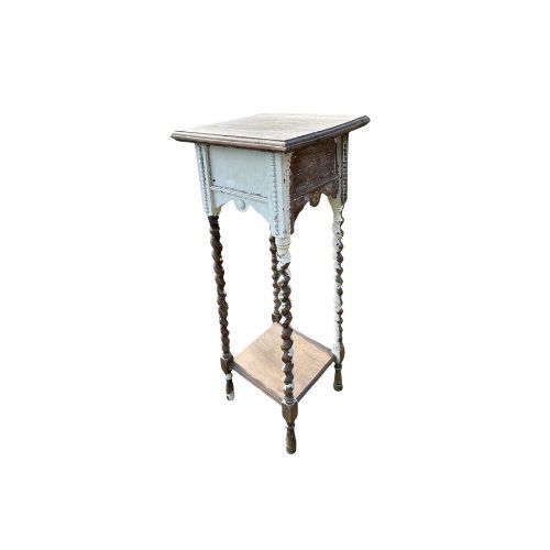 Upcycled chic side table