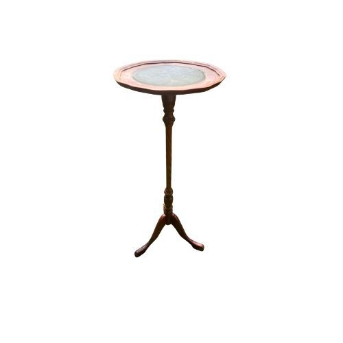 before upcycled side table