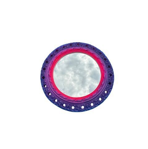 Upcycled funky mirror