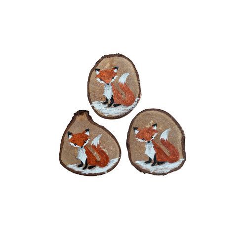 fox wooden rounds 