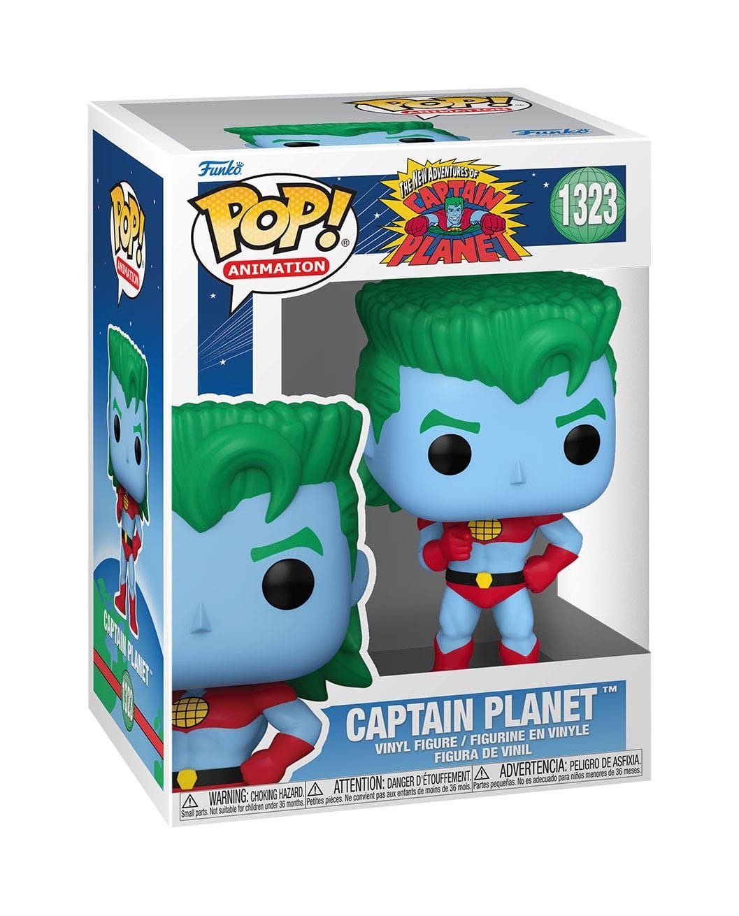 Captain Planet and the Planeteers POP! Animation Figure Captain Planet 9 cm