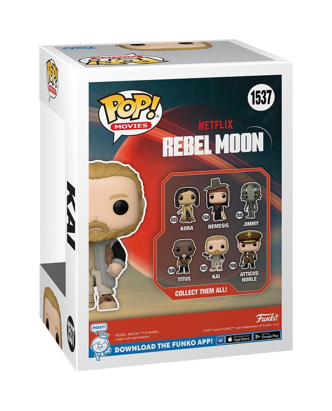 Rebel Moon POP! Movies Vinyl Figure Kai 9 cm