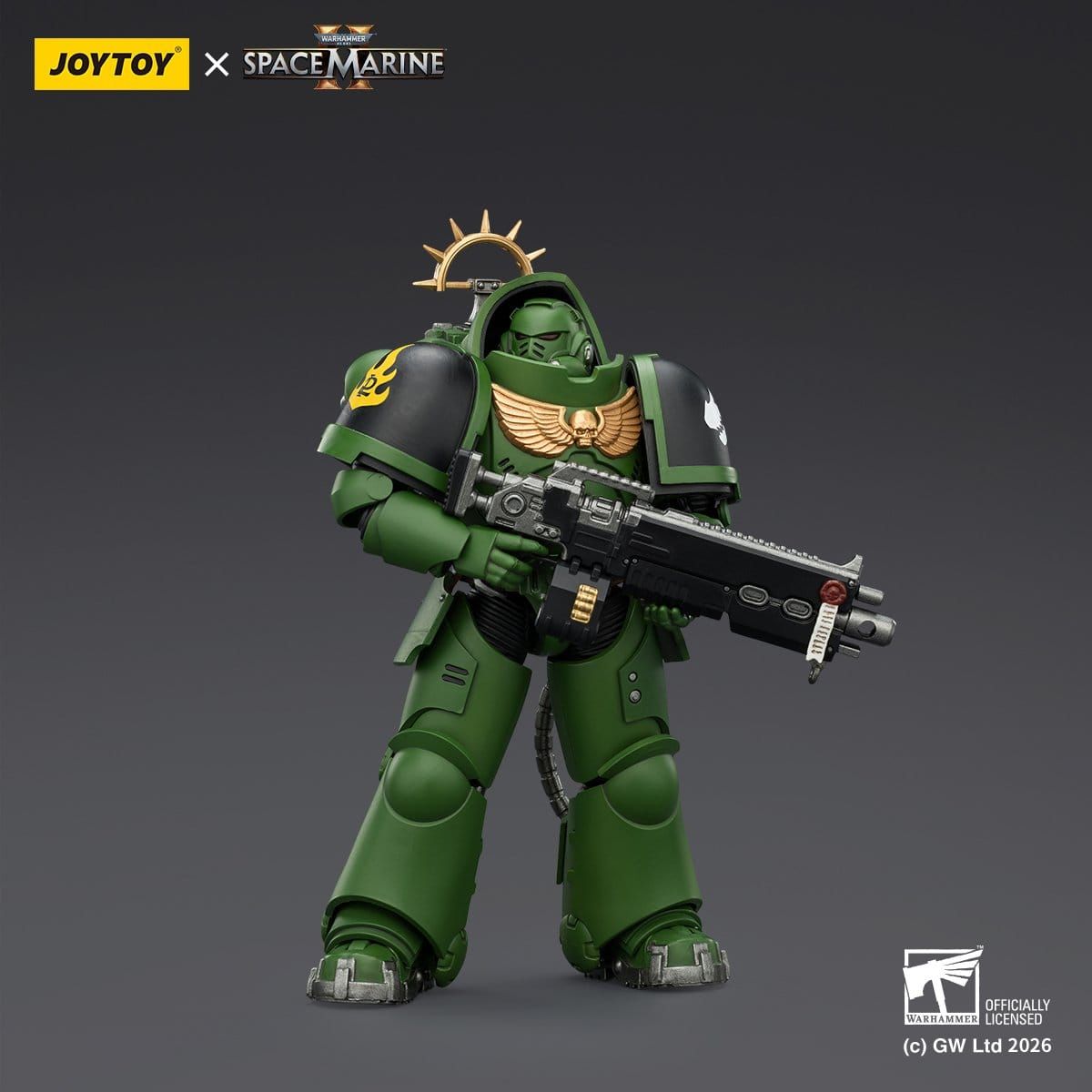 Warhammer 40k Action Figure Game Edition Salamanders Heavy Intercessor 13 cm