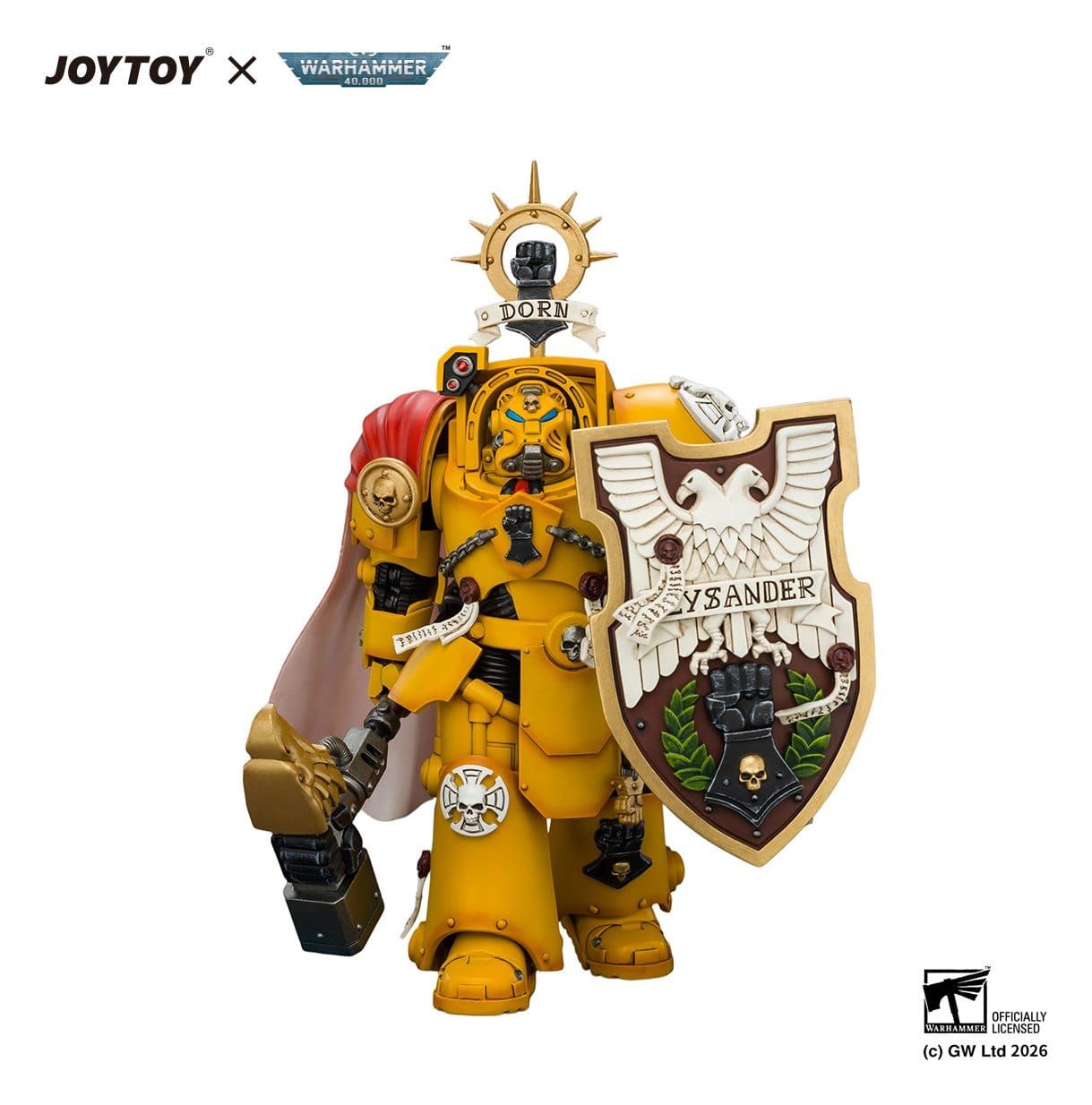 Warhammer Action Figure Imperial Fists Darnath Lysander 14 cm (ETA: END 02/2027)