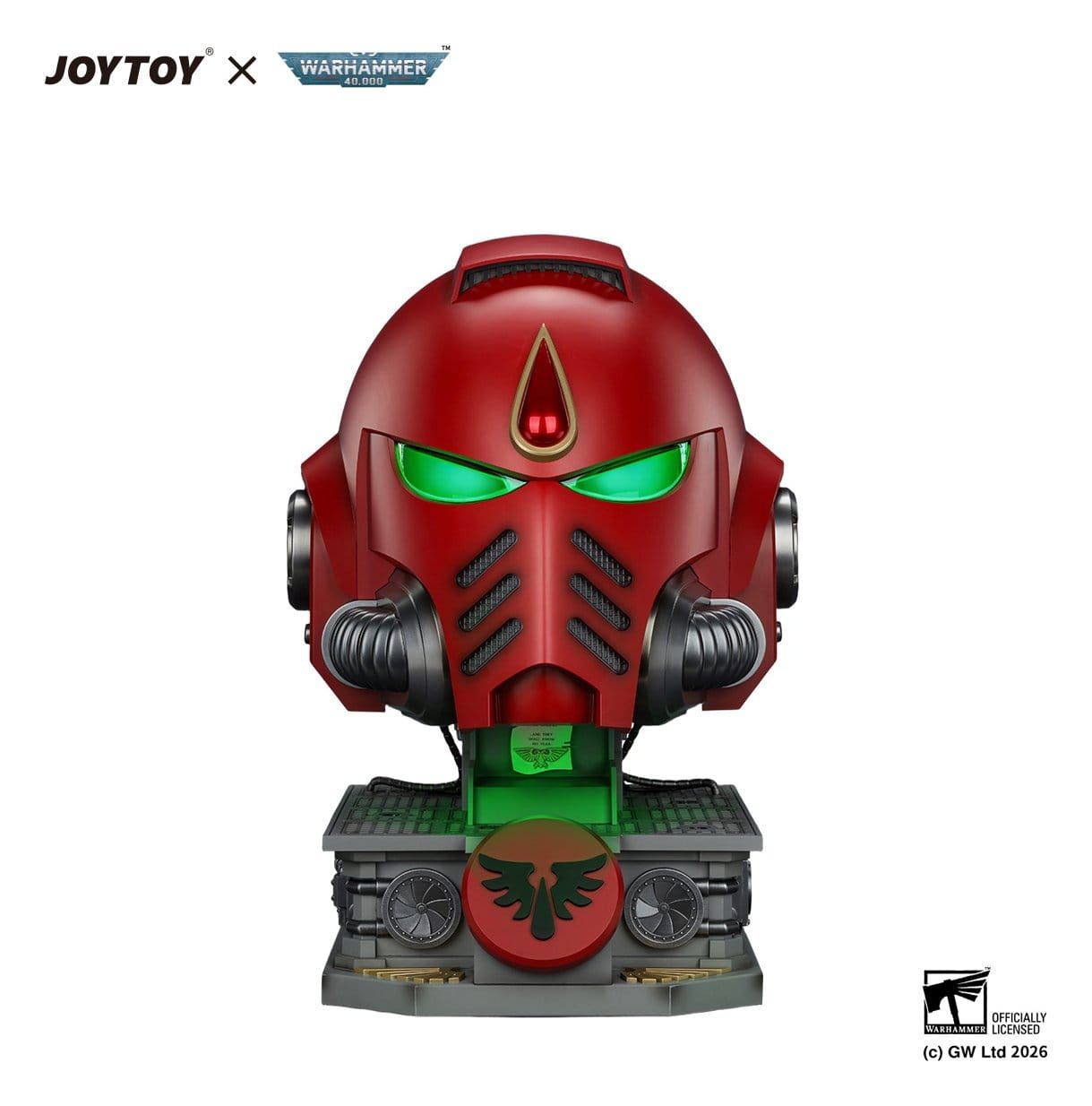 Warhammer Replica Blood Angels MkX Helmet & Display Stand 44 cm (ETA: END 05/2027)