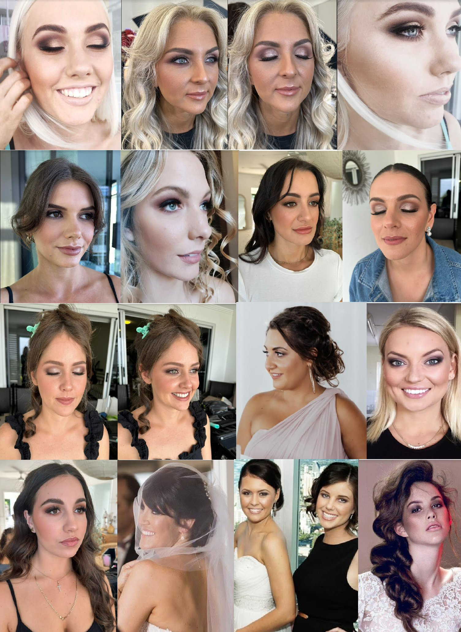 Kirsty's makeup shots
mobile Gold Coast & Brisbane makeup artist and hairstylist