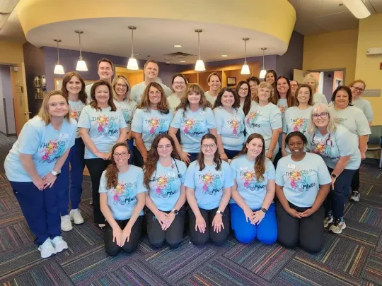 The team of pediatricians and staff at Pediatric Care North