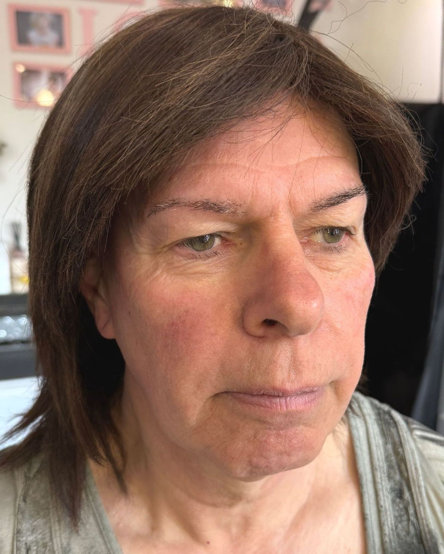 makeup lesson before transformation at Jax Glam Beauty Bristol