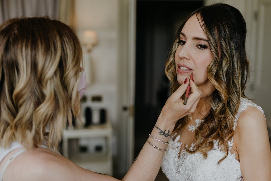 bridal makeup application by Jax-Glam Beauty Bristol