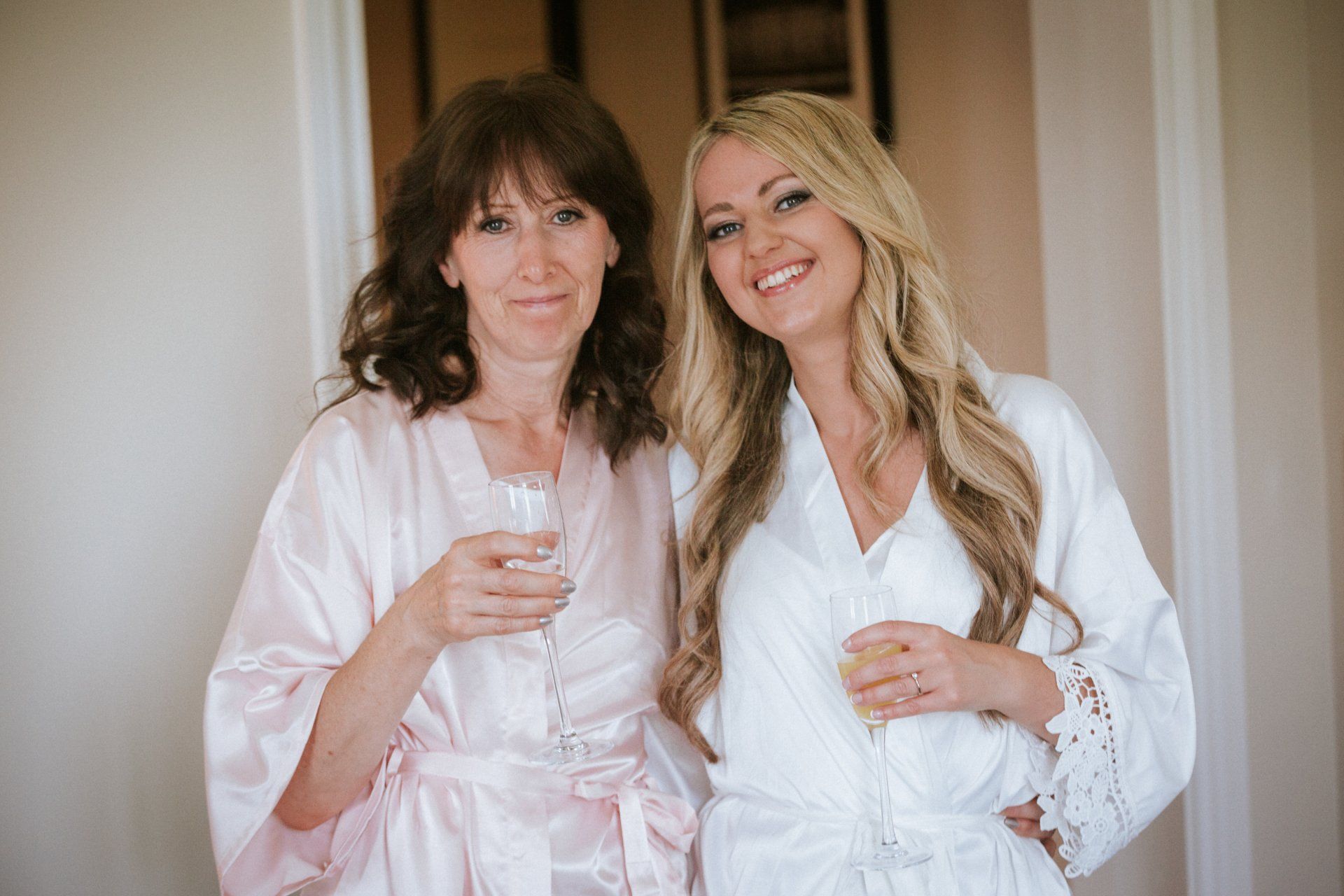 bride with mother of the bride wedding morning makeup by Jax-Glam Beauty Bristol