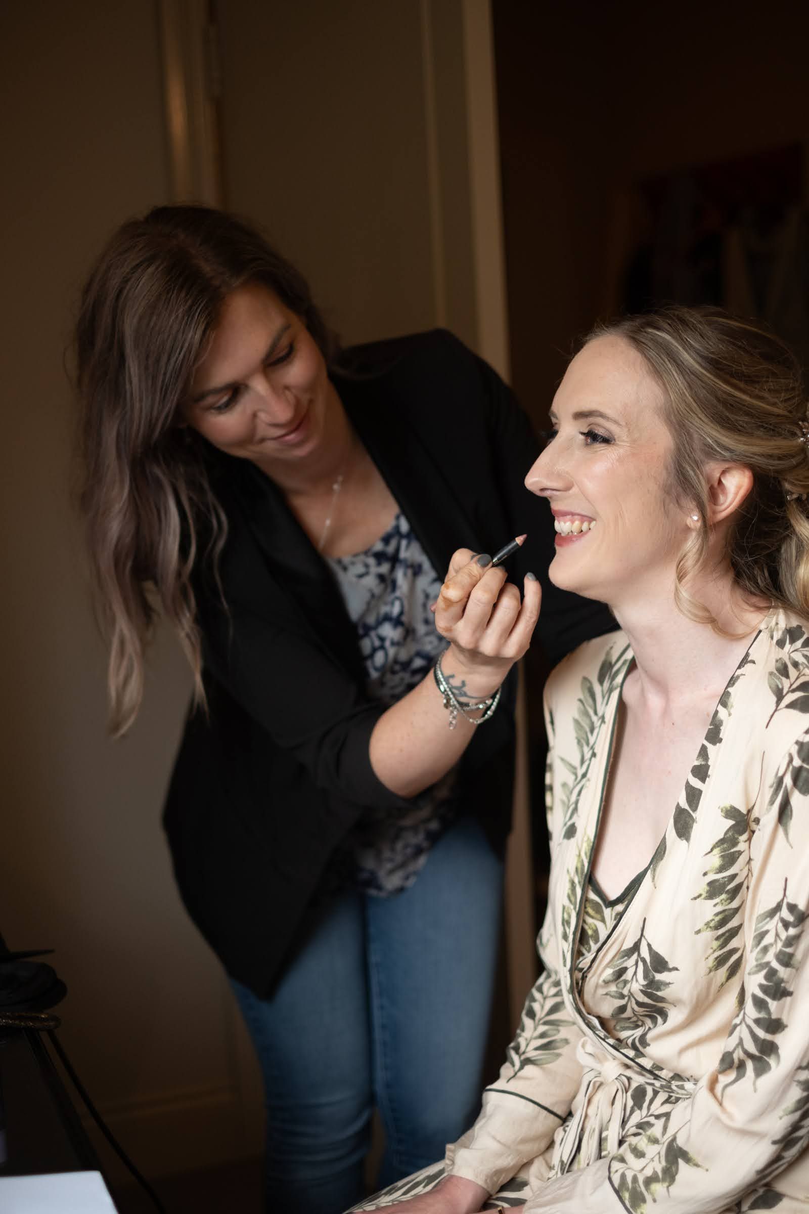 bridal makeup application by Jax-Glam Beauty Bristol