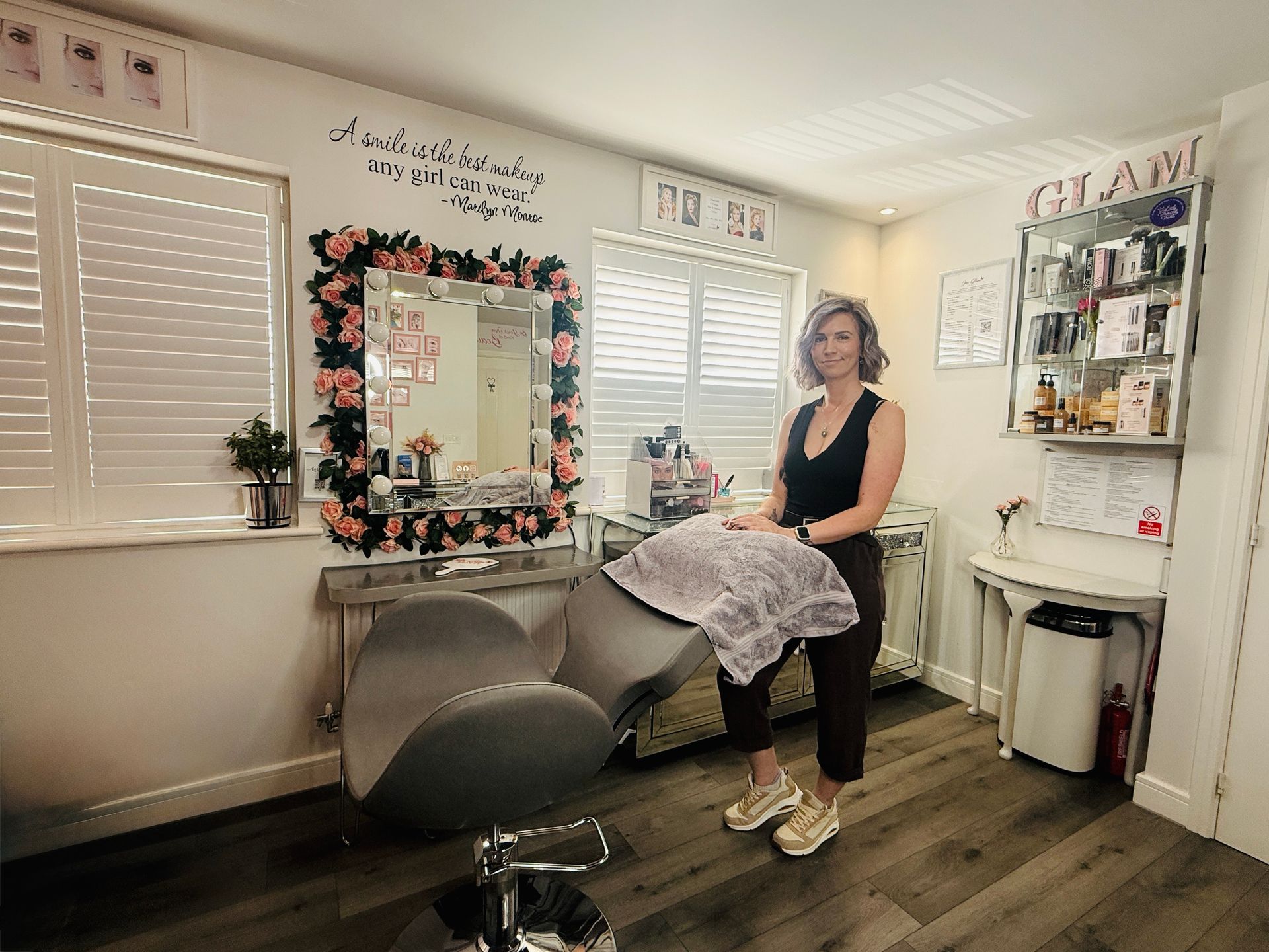 Jax Glam Beauty private beauty salon in Lyde Green Bristol