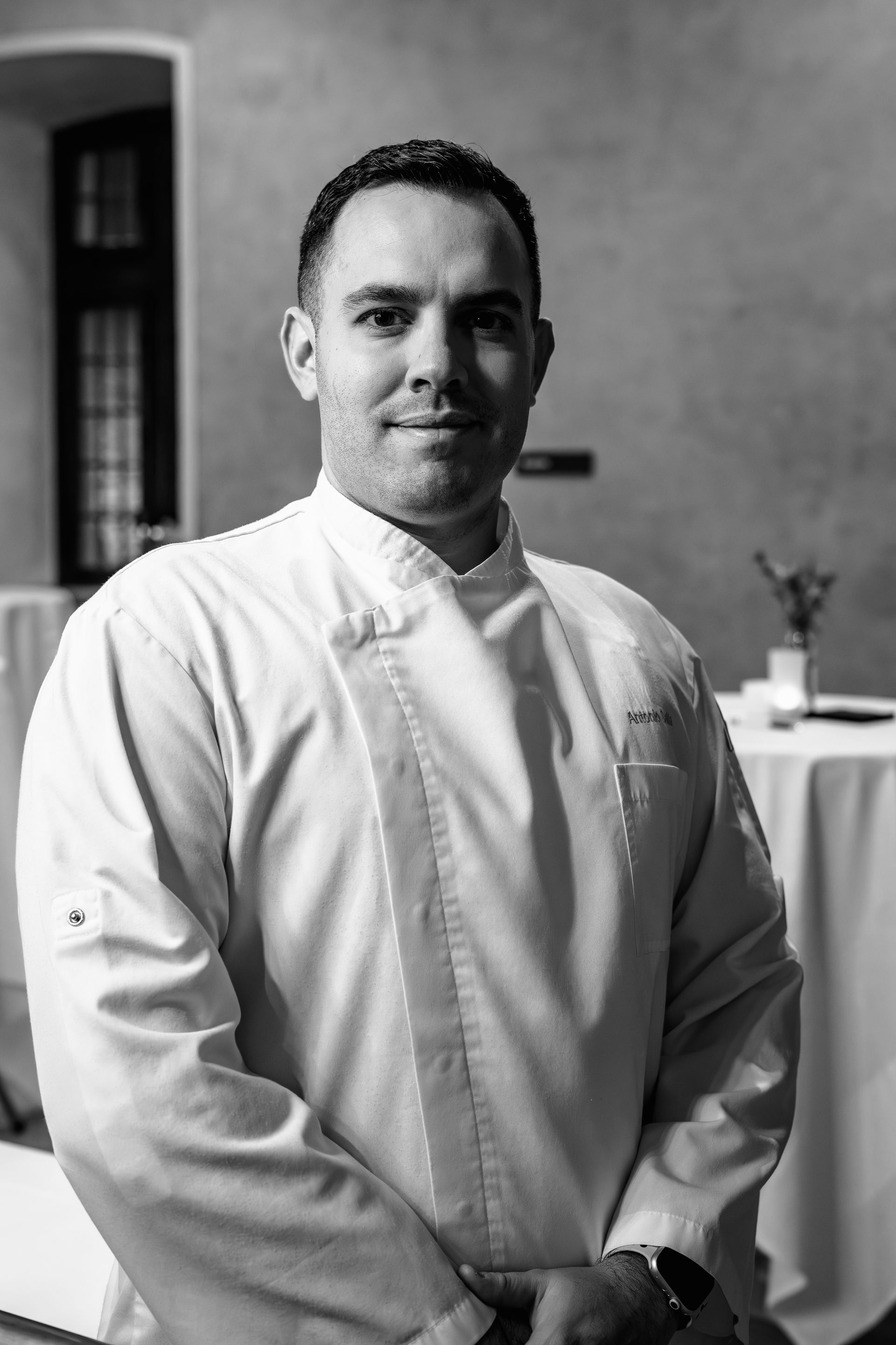 Chef Antonio Satta, private chef specializing in exclusive culinary experiences
