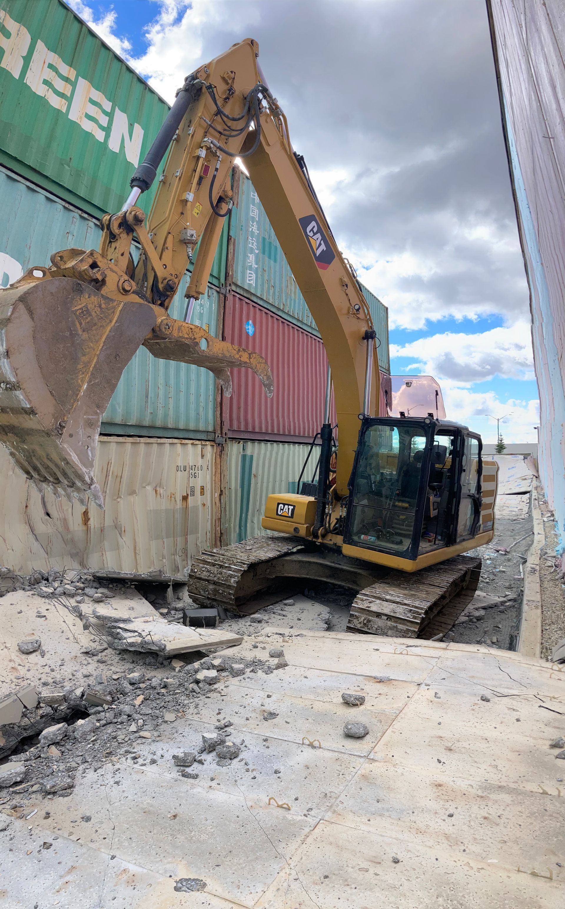 laser grading and concrete contractors near me