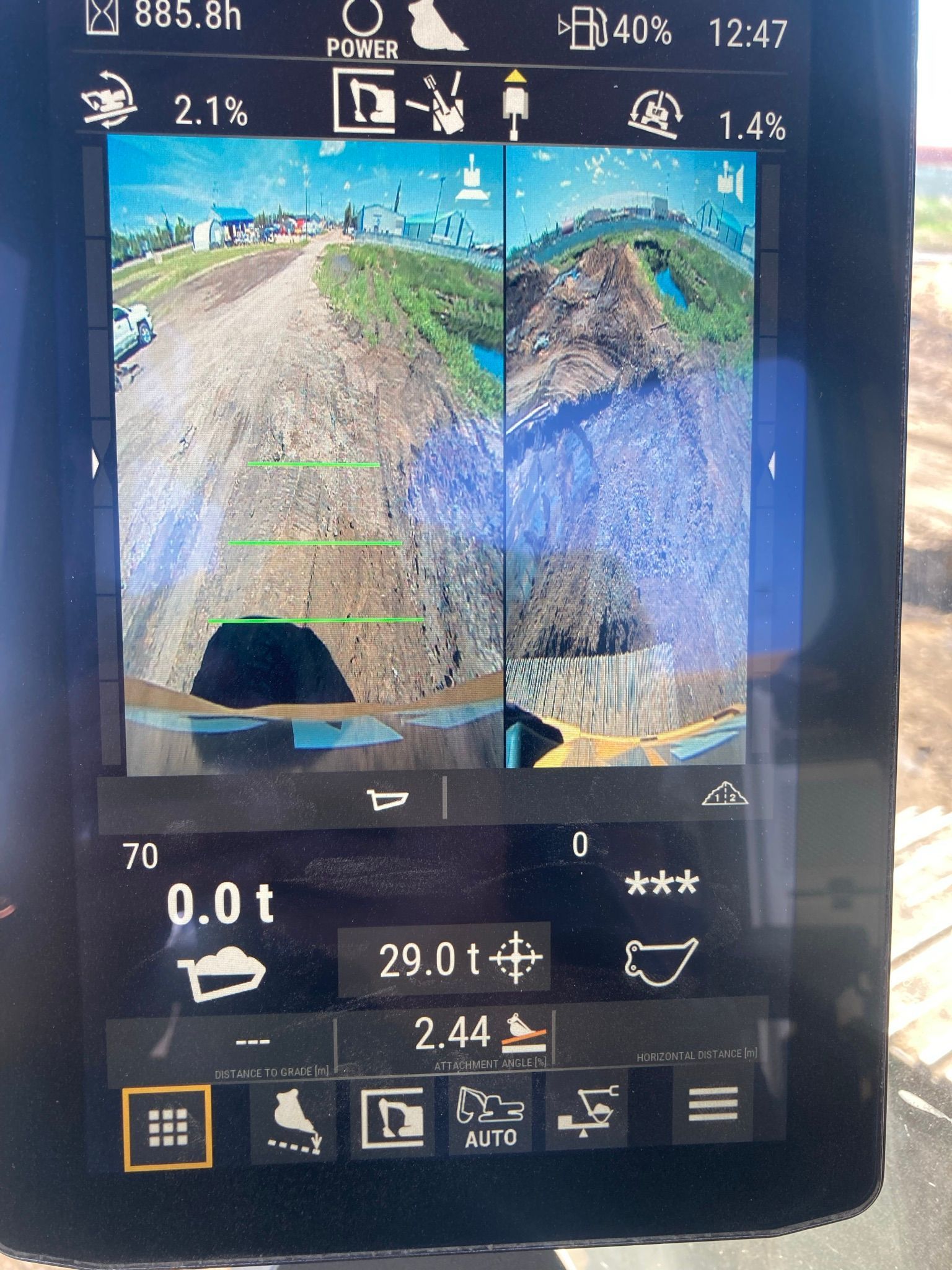 removing trees and rocks during land grading service stettler alberta