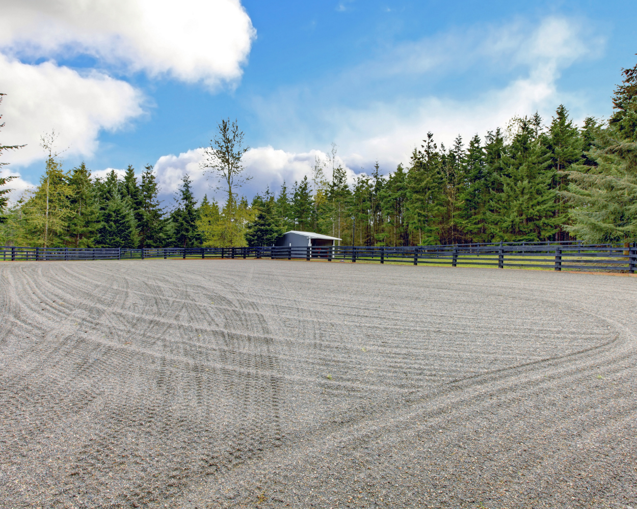 horse riding arena laser grading services red deer