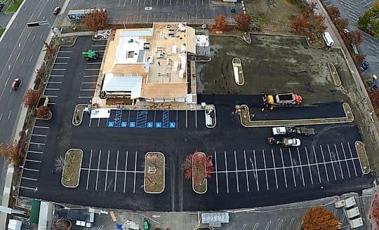 Commercial Paving — Spokane Valley, WA — Black Diamond Asphalt Paving LLC Commercial Paving — Spokane Valley, WA — Black Diamond Asphalt Paving LLC