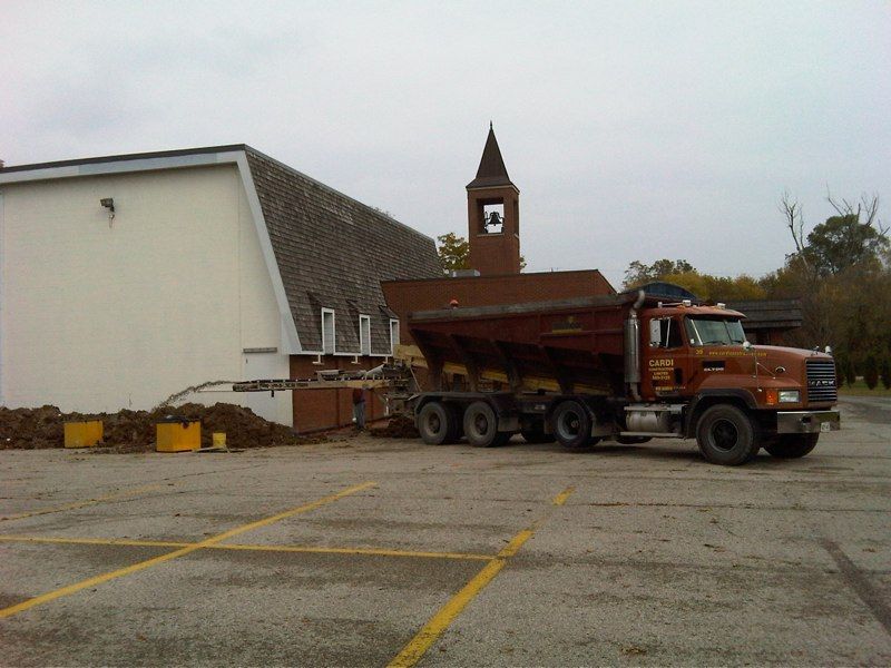 Exterior basement foundation repair & waterproofing done by the Pro Seal team in the Niagara Falls region.