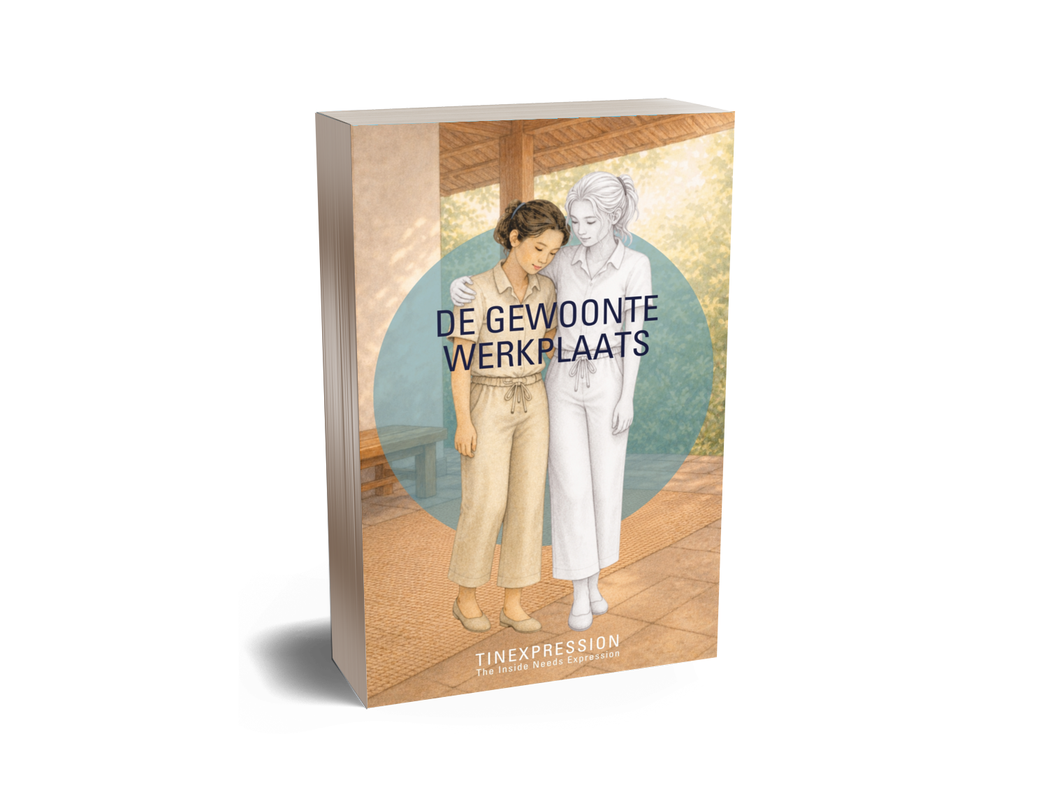 e-boek “De Gewoonte Werkplaats” in warm beige kleuren