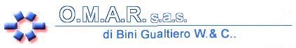 OMAR SAS DI BINI GUALTIERO W. & C. LOGO