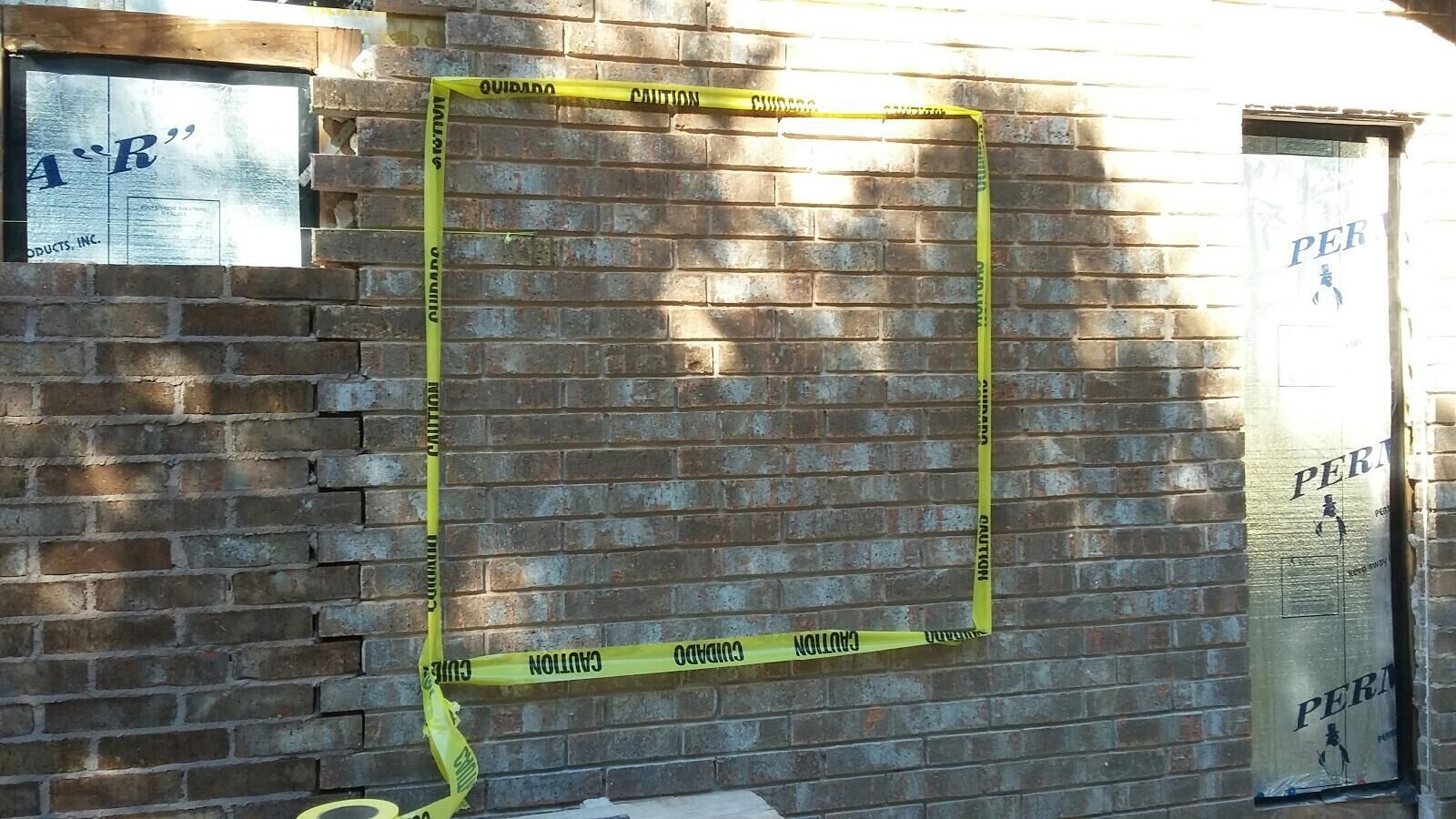 Wall Repair before