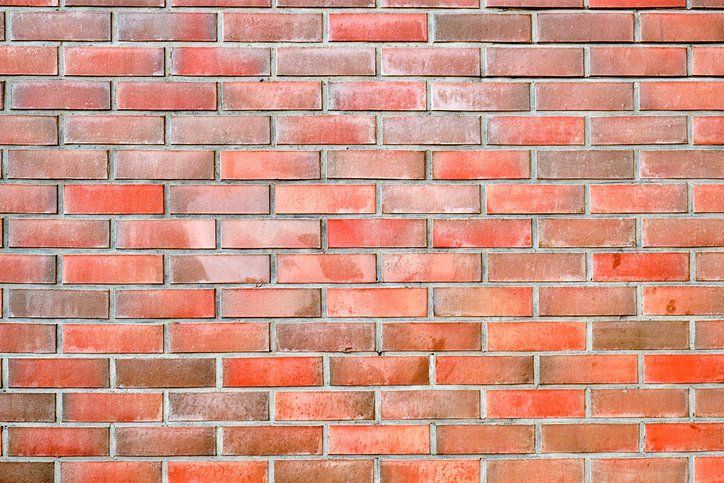 Red brick wall