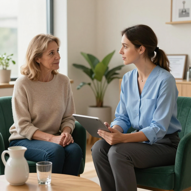 Begeleiding naar de juiste specialist:
Full Bloom begeleiding privekliniek huisarts overgangsklachten behandeling