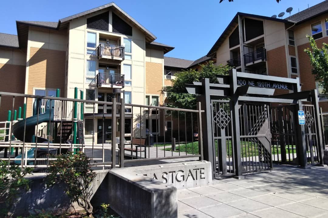 the Eastgate Apartment complex
