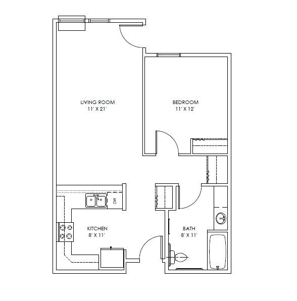 the Eastgate Apartment complex