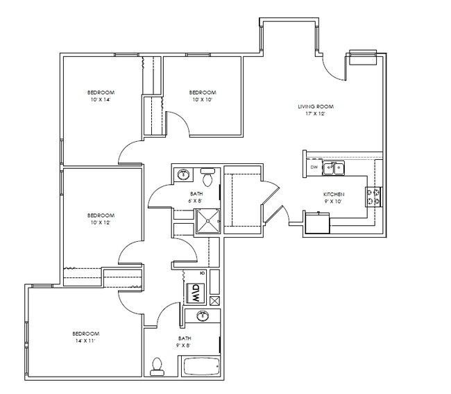 the Eastgate Apartment complex