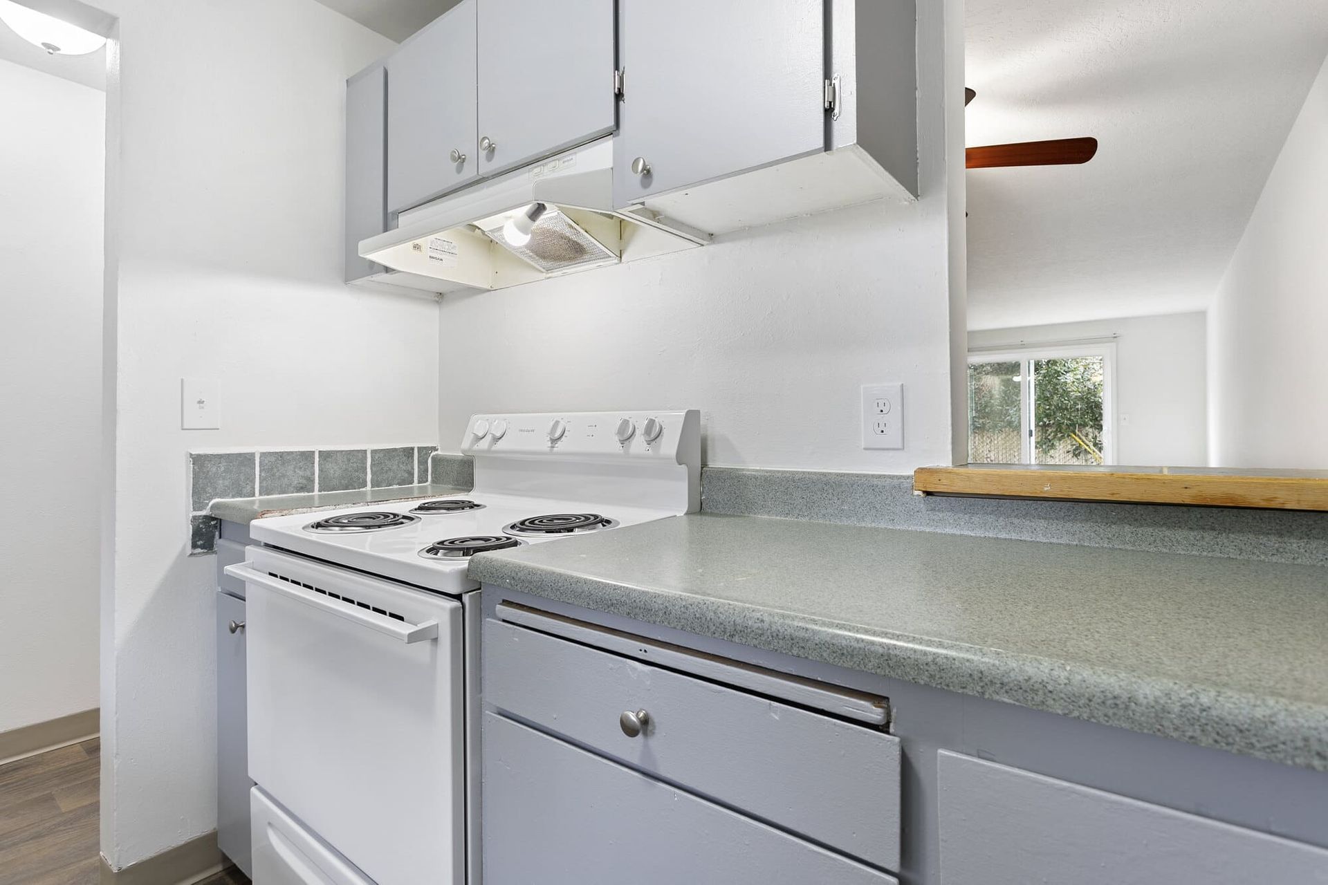 the interior of a unit at the Fairway Apartments